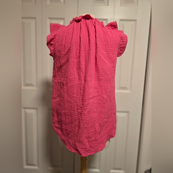 7th Ray Barbie Pink Sleeveless Summer Top - Picture 6 of 6